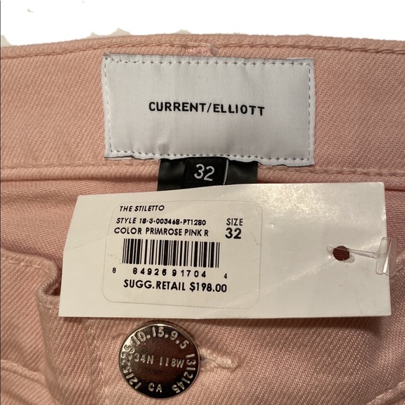 NWT Current/Elliot Primrose The Stiletto - 32 - Picture 4 of 7